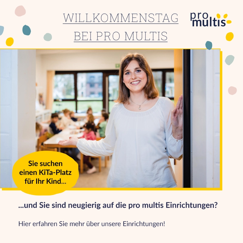 Willkommenstag in den Einrichtungen von Pro Multis